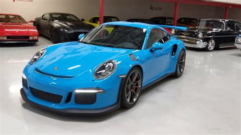 2016 Porsche GT3RS Mexico Blue For Sale at GT Auto Lounge ...