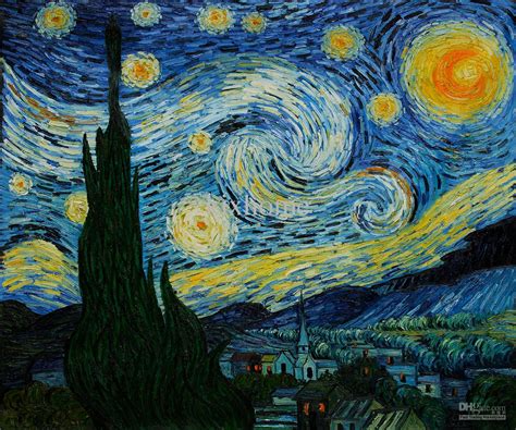 2017 Gift ! Vincent Van Gogh Oil Painting Reproduction ...