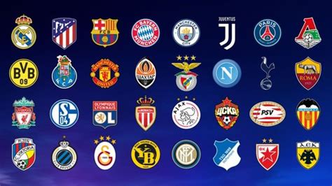 2018/19 Champions League group stage draw
