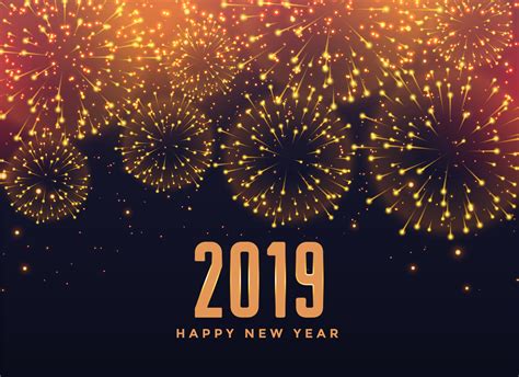 2019 happy new year fireworks background   Download Free ...