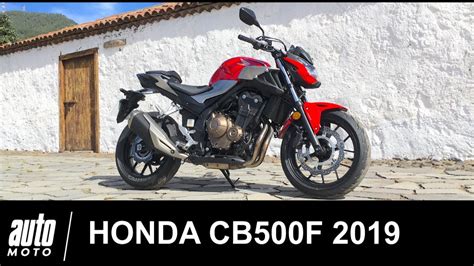 2019 Honda CB500F : Le roadster école ESSAI Auto Moto.com ...