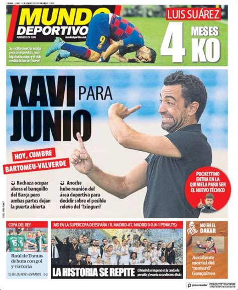2020 01 13 Periódico El Mundo Deportivo  España ...