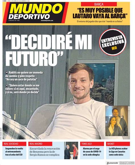 2020 04 13 Periódico El Mundo Deportivo  España ...