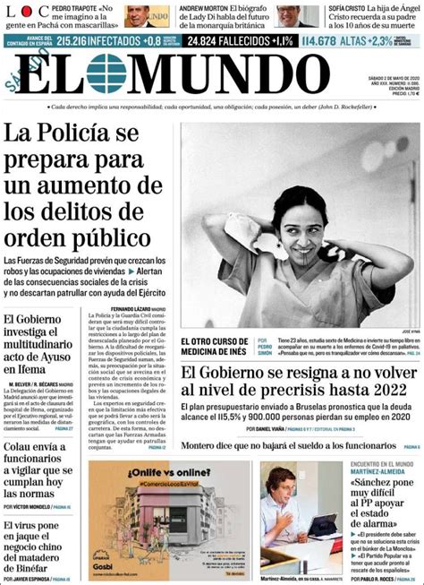 2020 05 02 Periódico El Mundo España . Periódicos de ...