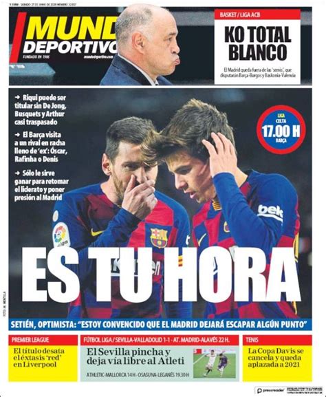 2020 06 27 Periódico El Mundo Deportivo  España ...