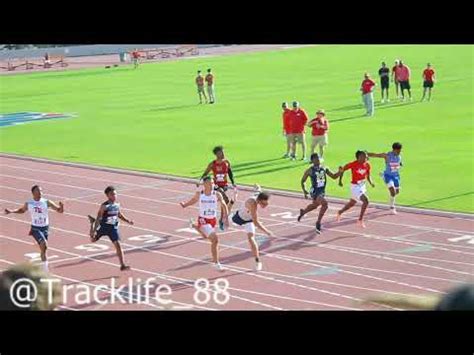 2021 6A Boys 100m State Final   FASTEST HIGH SCHOOL 100m EVER !!!   YouTube
