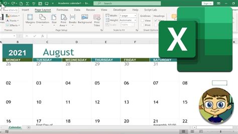 2021 Excel Calendar   2021 Calendar   susu lengket