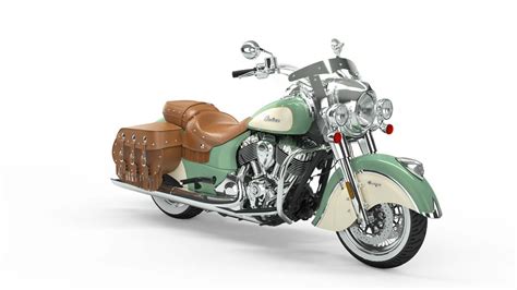 2021 Indian Chief Vintage W Green IV Cream For Sale in ...