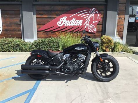 2021 Indian Motorcycle Scout Bobber ABS Thunder Black ...