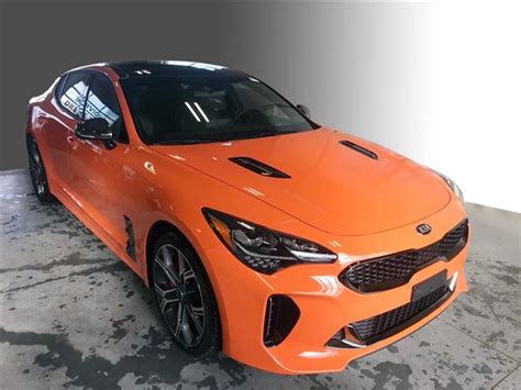 2021 Kia Stinger GT Limited   Neon Orange at $309 b/w for sale in ...
