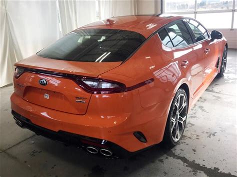 2021 Kia Stinger GT Limited   Neon Orange at $309 b/w for sale in ...