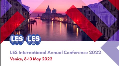2022 LES International Annual Conference   Les Italy