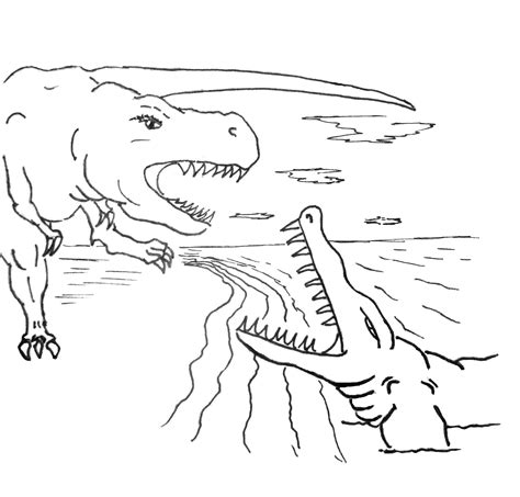204 dibujos de Dinosaurios para colorear | Oh Kids | Page 7