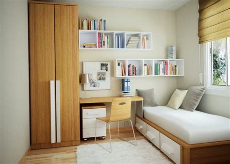 21+ Fotos de decoración de dormitorios pequeños modernos【2018】