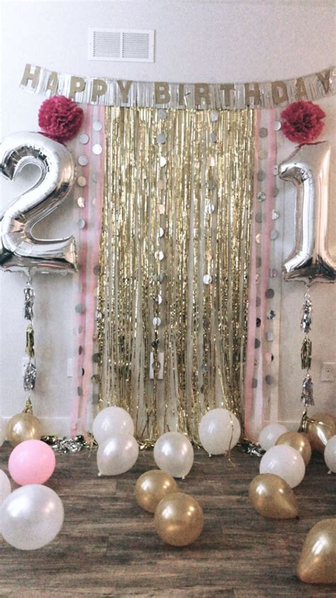 21st birthday backdrop for party | 21st birthday ...
