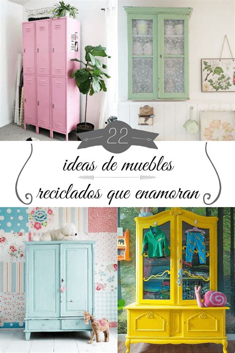 22 ideas de muebles reciclados que enamoran   Guía de ...