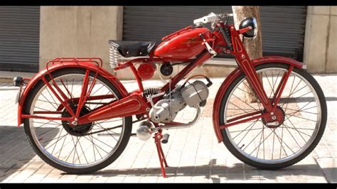 224.1 Moto Guzzi Hispania. 65cc. 1953.   YouTube