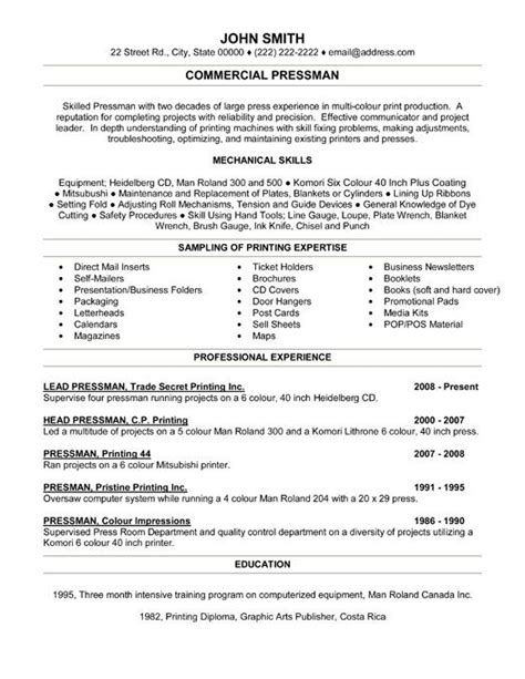 23 best Trades Resume Templates & Samples images on ...