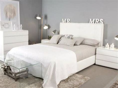 23 fotos decoración dormitorios modernos blanco y gris | Dormitorios ...