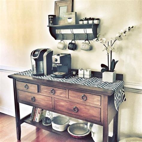 24 Home Coffee And Tea Station Décor Ideas To Try ...