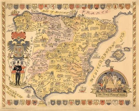 24 mapas locos que muestran España como nunca la habías visto | Map of ...
