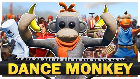 24 players play  Dance Monkey  on Fortnite piano   YouTube