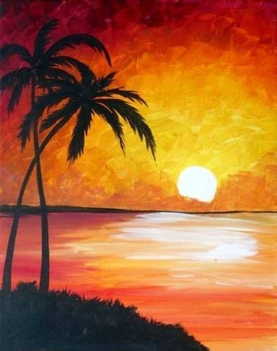 25+ best ideas about Wine and canvas on Pinterest | Sunset ...
