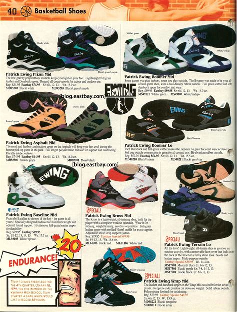 25 Classic Sneakers From Vintage Eastbay Catalogs | Complex