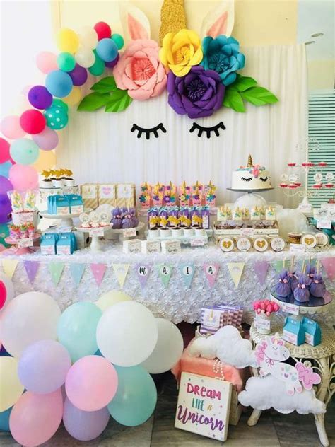 25 Ideas para armar un cumpleaños de unicornio | Más Chicos