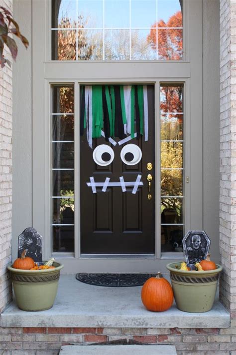 25 ideas para decorar la puerta de casa para Halloween ...