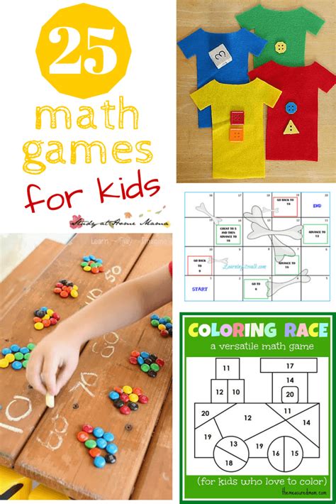 25 Math Games for Kids ⋆ Sugar, Spice and Glitter