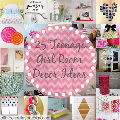 25 More Teenage Girl Room Decor Ideas   A Little Craft In ...
