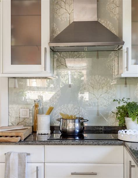 25 Wallpaper Kitchen Backsplashes With Pros And Cons ...
