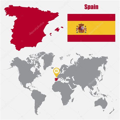 26 Spain On The World Map   Online Map Around The World