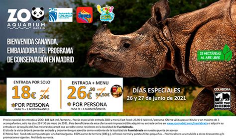26 y 27 de junio descuentos especiales en Zoo Aquarium de Madrid por ...