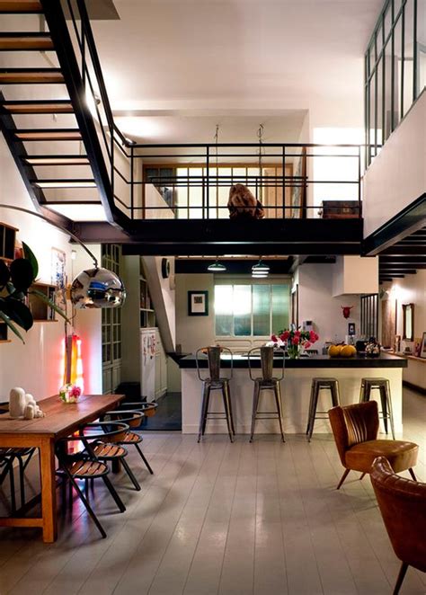 28 geniales ideas para decorar tu loft. Diseño de interiores.