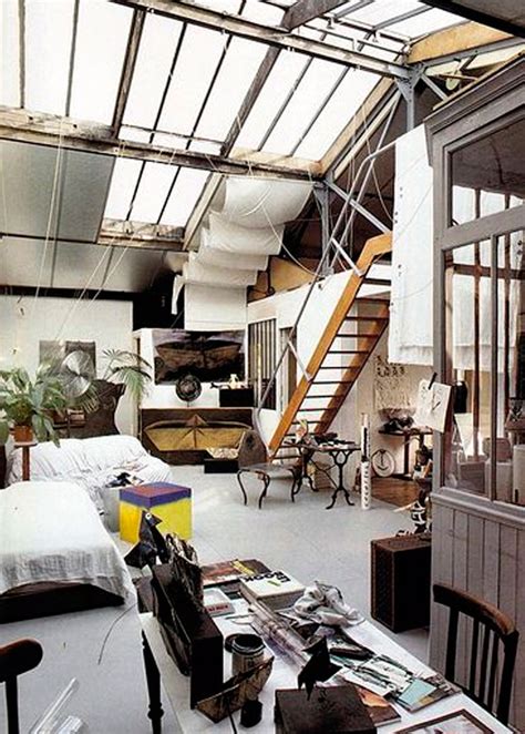 28 geniales ideas para decorar tu loft. Diseño de interiores.