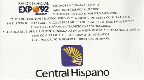 29 04 1992. Se celebra el Día de Honor del Banco Central Hispano en ...