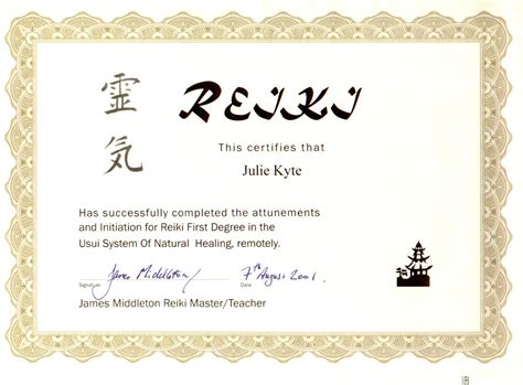 29 Images of Reiki Level 1 Certificates Template Printable ...