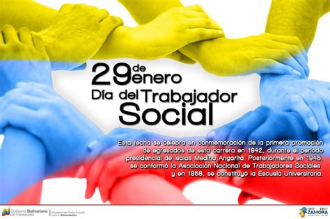 #29e hoy es el día del trabajador social en venezuela. felicitaciones ...