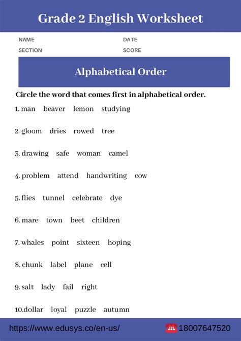 2nd grade english grammar worksheet free pdf