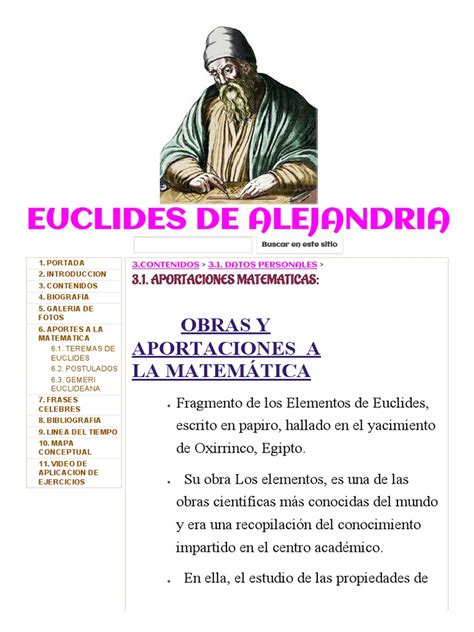 3.1. APORTACIONES MATEMATICAS_ EUCLIDES DE ALEJANDRIA  2 ...