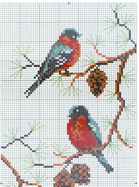 3 7 | BIRDS needlework | Cross Stitch, Crochet cross ...