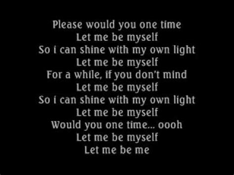 3 Doors Down  Let Me Be Myself  lyrics  w/download   YouTube
