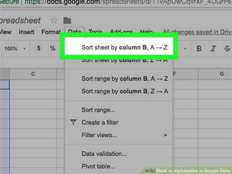 3 Easy Ways to Alphabetize in Google Docs  with Pictures