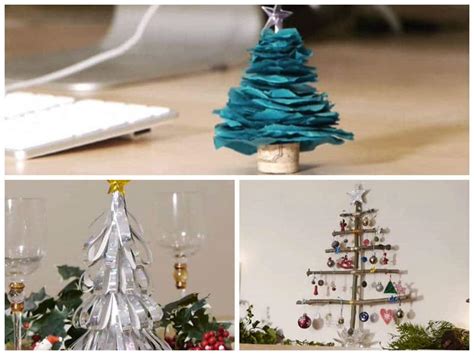 3 propuestas para hacer un árbol de navidad casero