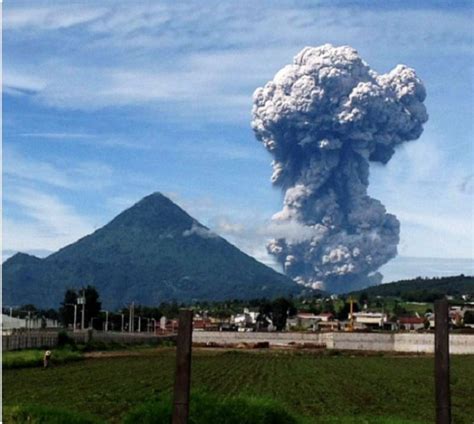3 volcanic eruptions on July 1, 2016: Sinabung, Santa ...