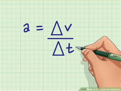 3 Ways to Calculate Acceleration   wikiHow