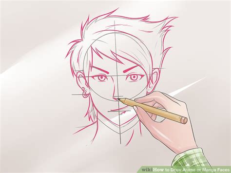 3 Ways to Draw Anime or Manga Faces   wikiHow