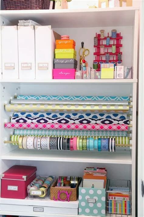 30+ Clever Ways to Organize Your Craft Supplies | Feeling Nifty | Craft ...